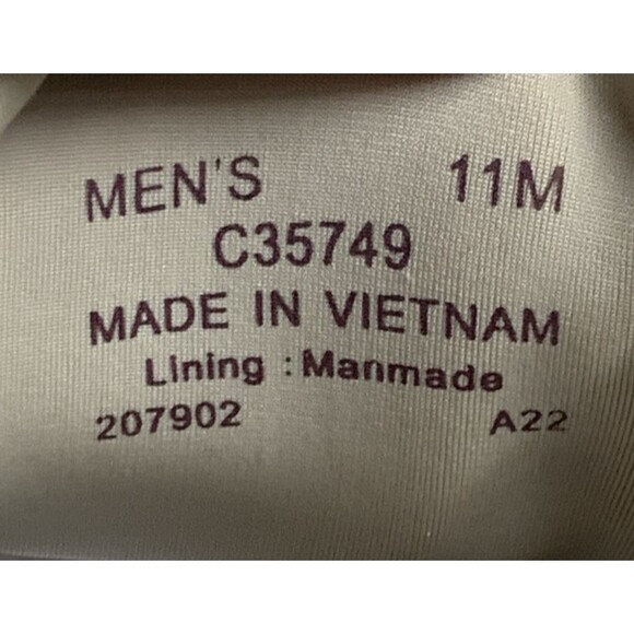 Cole Haan Men's 2.ZERØGRAND C35749 Taupe Brown Laser Wingtip Stucco Suede 11 M - Picture 9 of 14